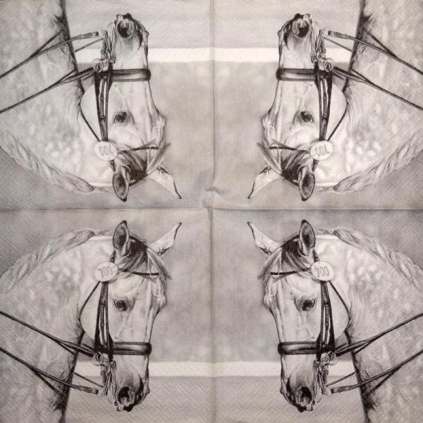 123 Horses - 3-ply - Dala - Sweden